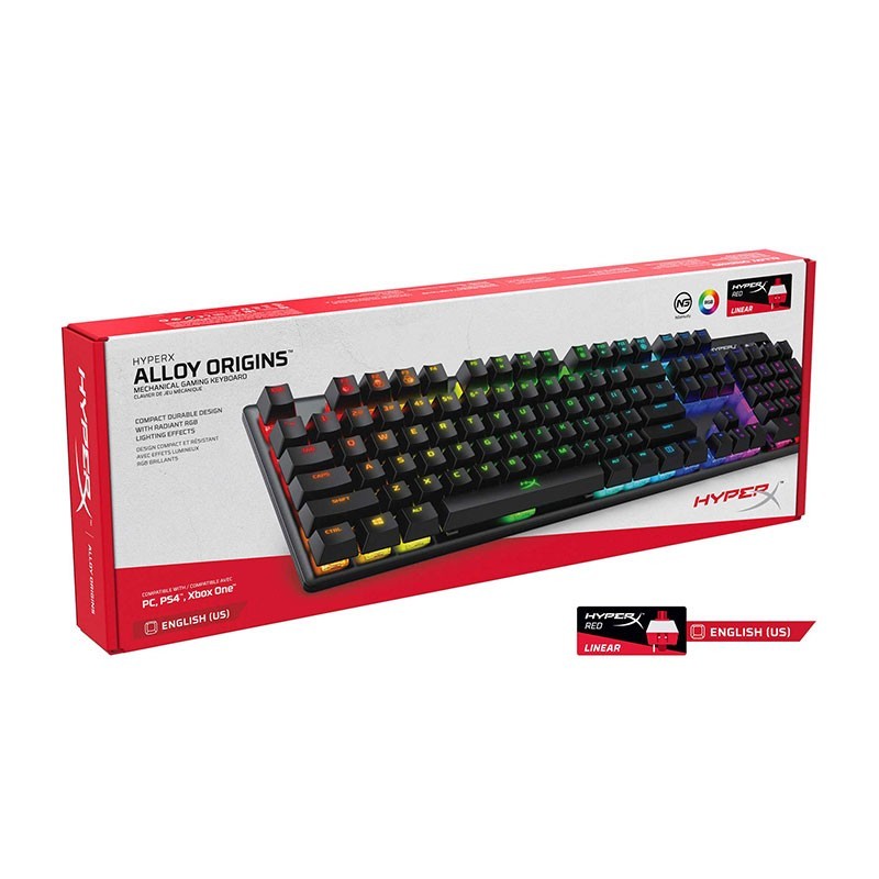 HyperX Mechanical Gaming Keyboard - US HX-KB6RDX-US