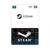 Saudi - 50SAR Steam Wallet...