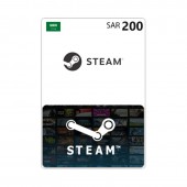 Saudi - 200SAR Steam Wallet...