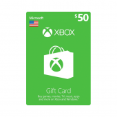 US - $50 Microsoft Xbox...