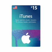 US - $15 Apple iTunes Gift...