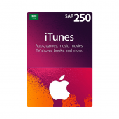 Saudi - 250SAR Apple iTunes...
