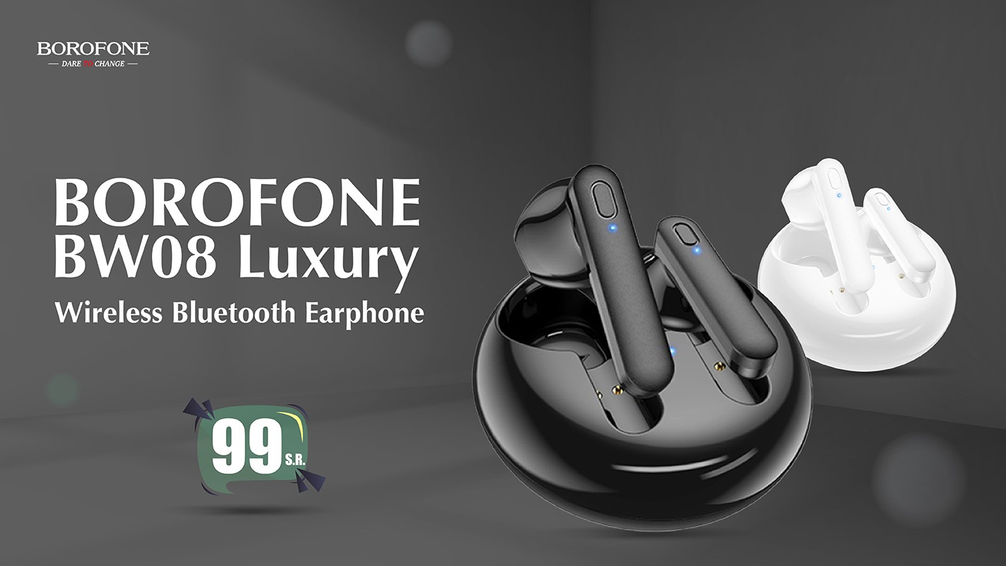 Borofone BW08 Luxury Wireless Bluetooth Earphone